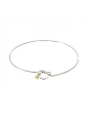 Tiffany & Co Vintage Flat Wire Hook Eye Bangle Bracelet